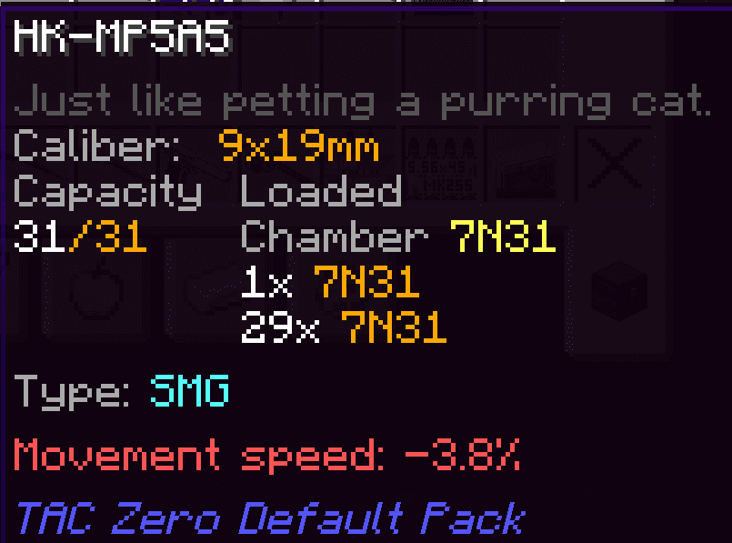 TacZ: Caliber Ammo screenshot