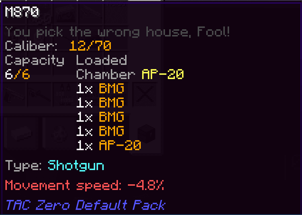 TacZ: Caliber Ammo screenshot