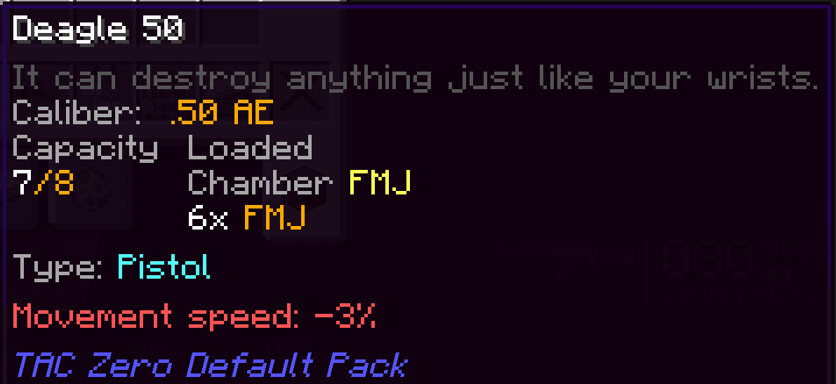 TacZ: Caliber Ammo screenshot