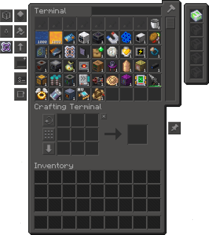 GTNH Shadow UI screenshot