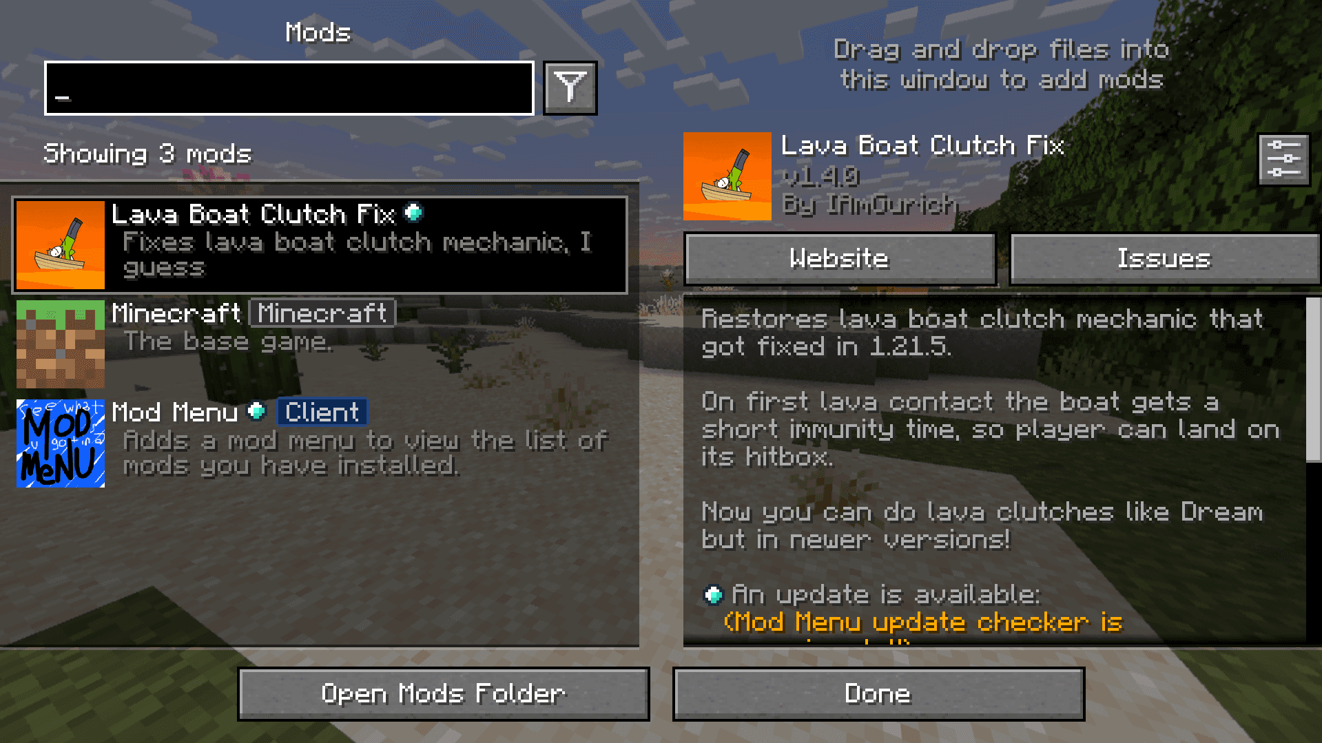 Lava Boat Clutch Fix screenshot