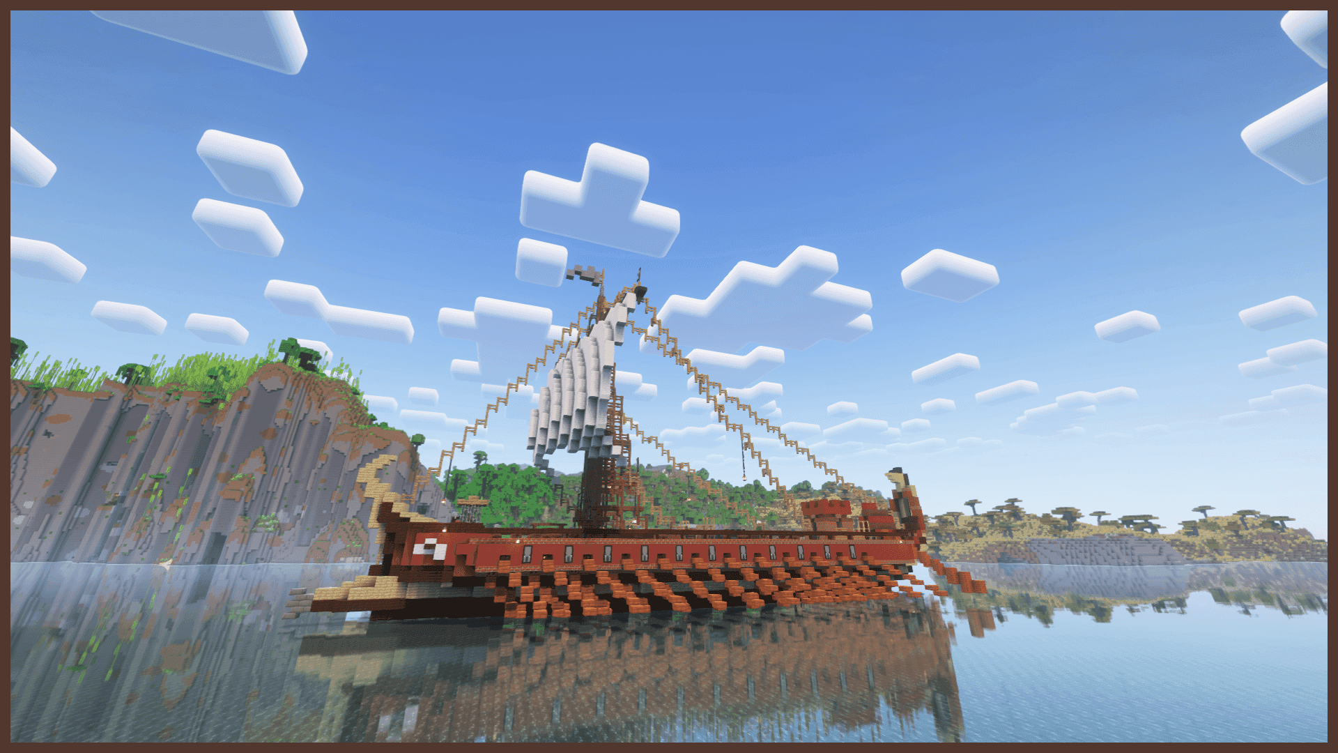 Illager War Trireme screenshot