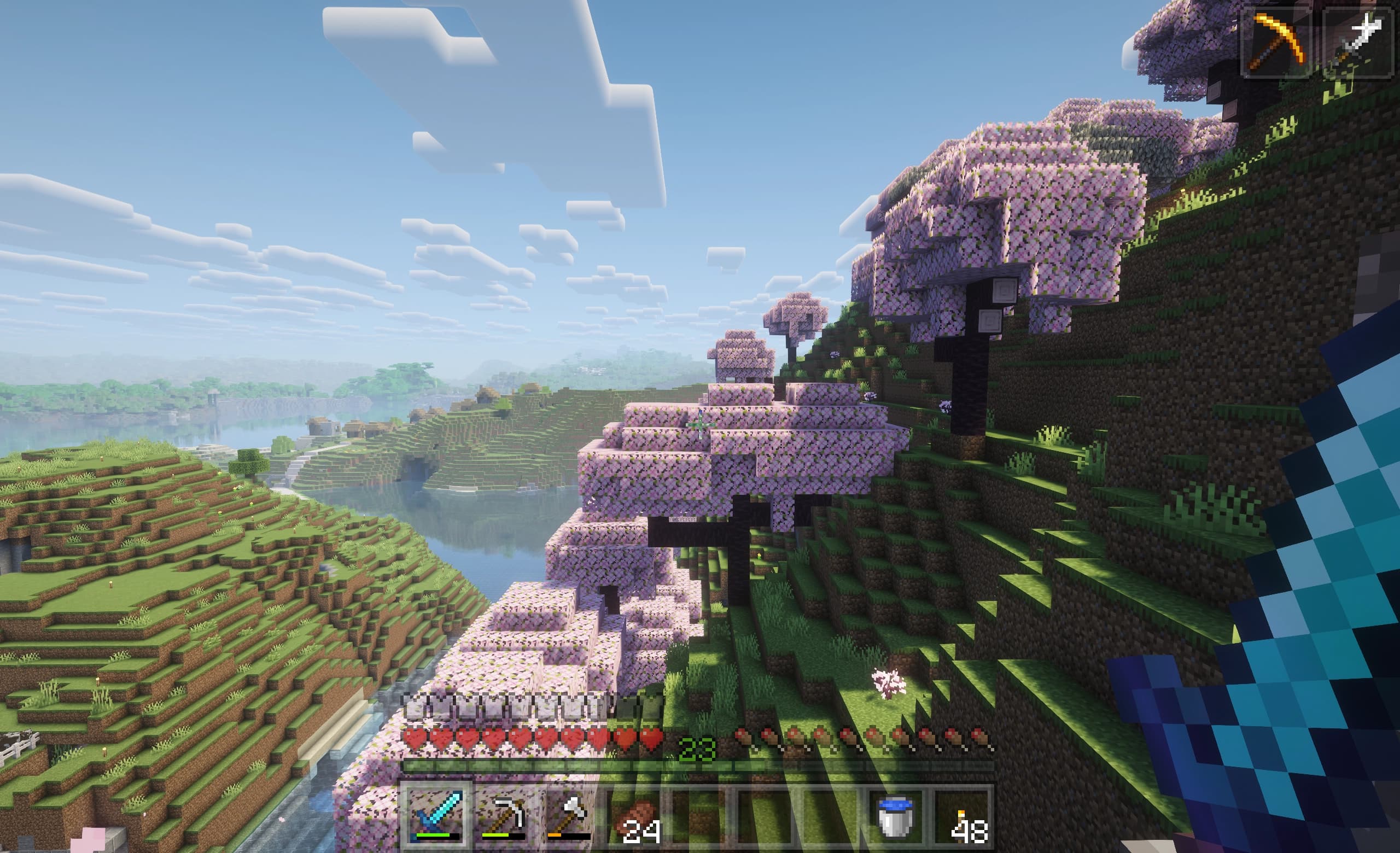 Auto-Hide Hotbar screenshot