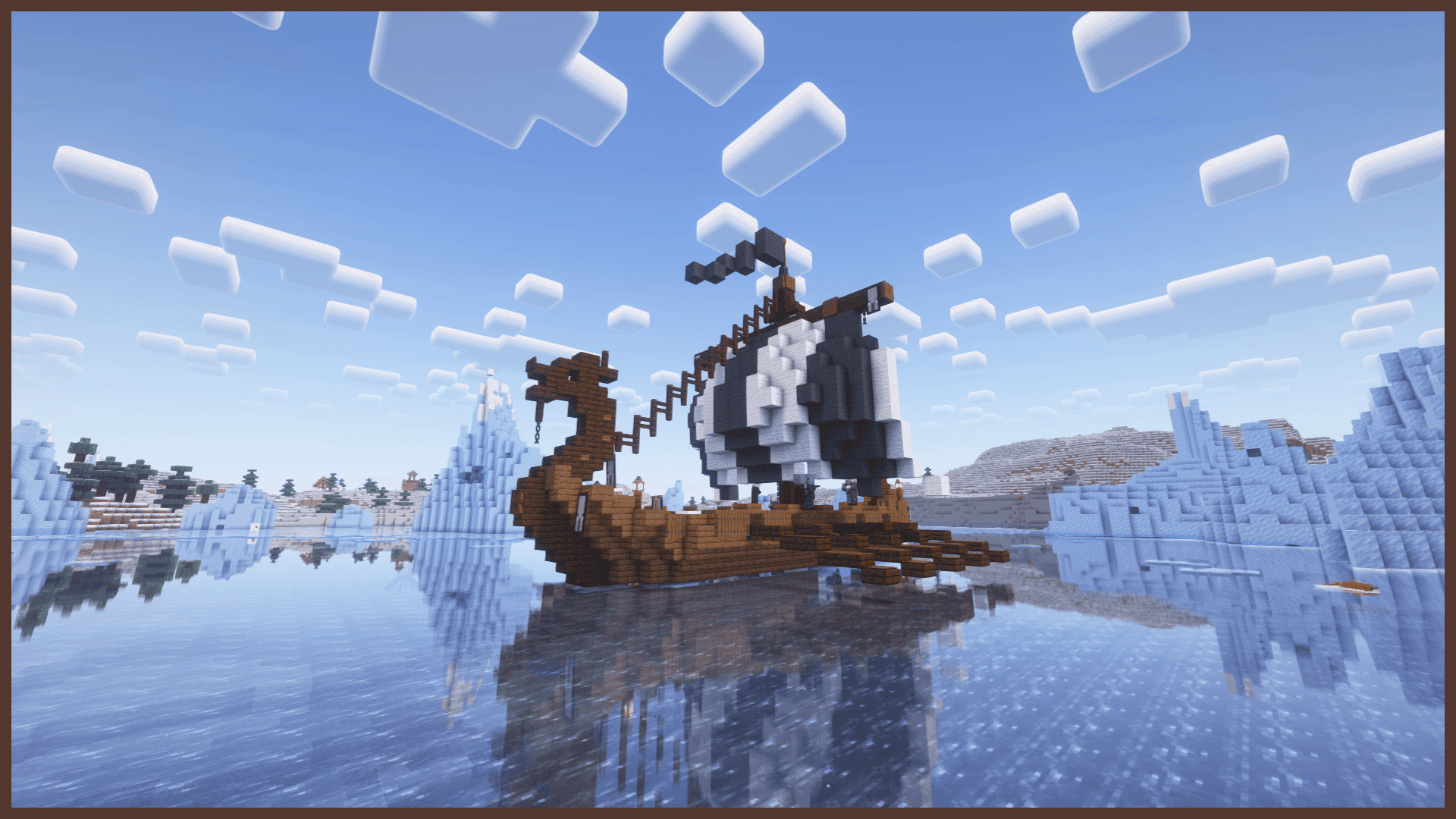 Illager Viking Longship screenshot