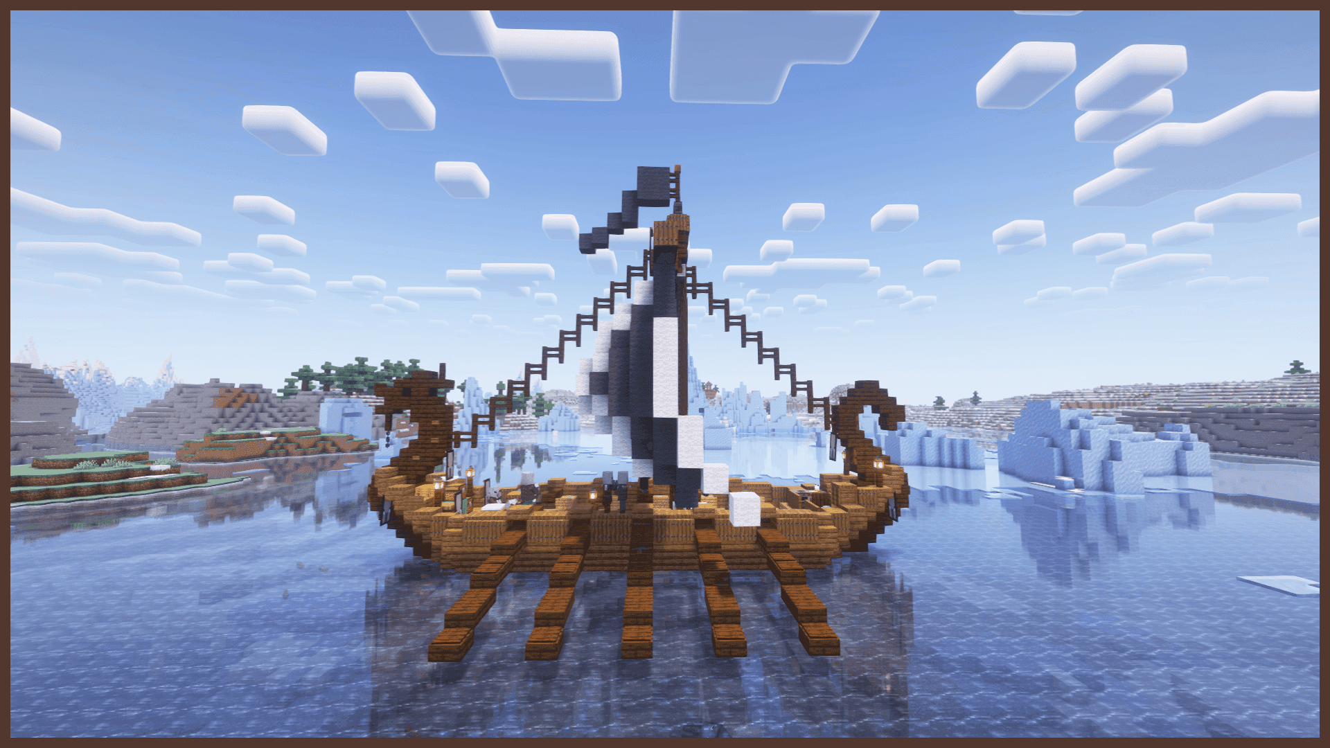 Illager Viking Longship screenshot