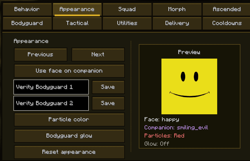 Sunny’s OP Panel screenshot