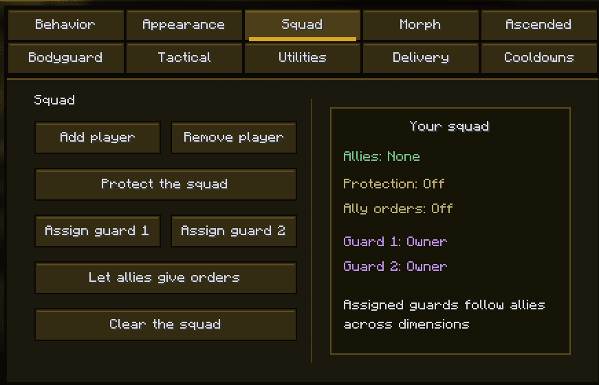 Sunny’s OP Panel screenshot