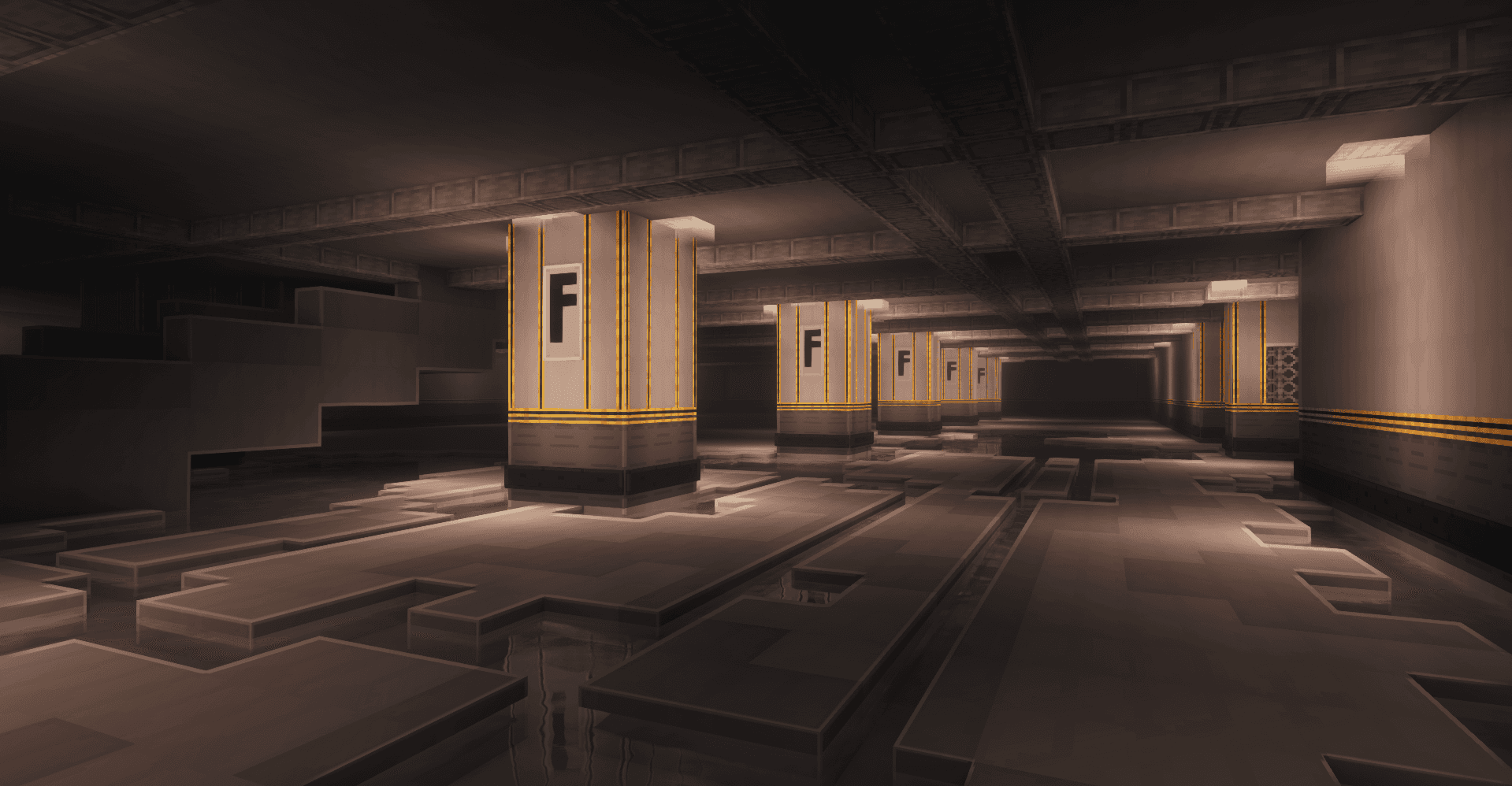 Backrooms Retextured screenshot