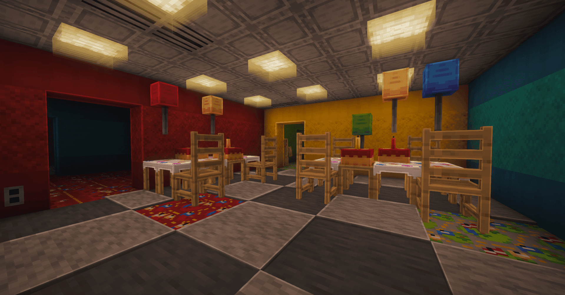 Backrooms Retextured screenshot