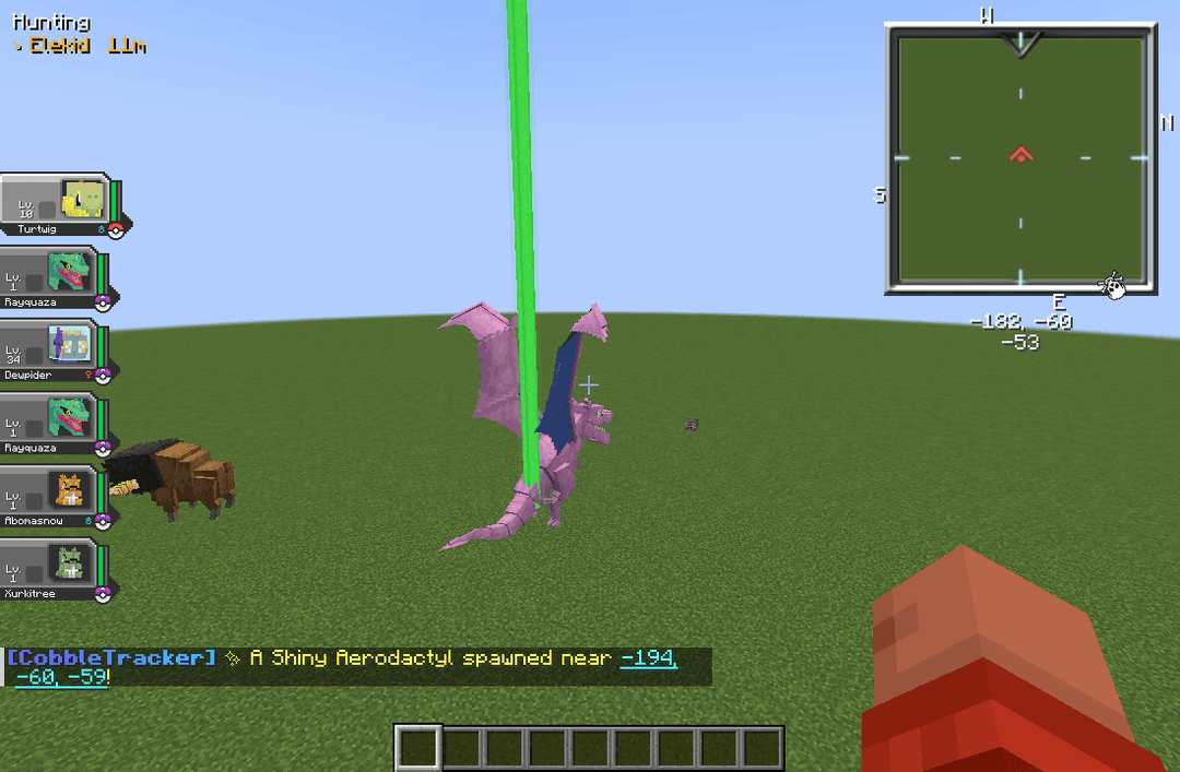 CobbleTracker (Cobblemon): Minecraft mod for 1.21.1