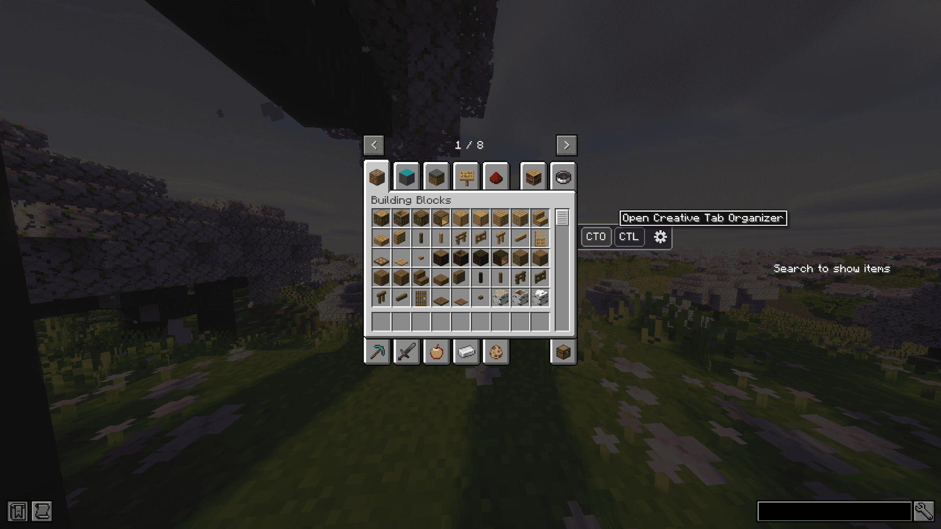 Creative Tab Organizer (CTO) screenshot