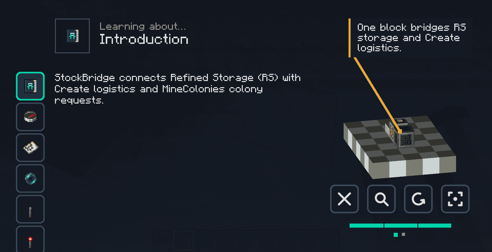 StockBridge:Refined Strotage+Create screenshot