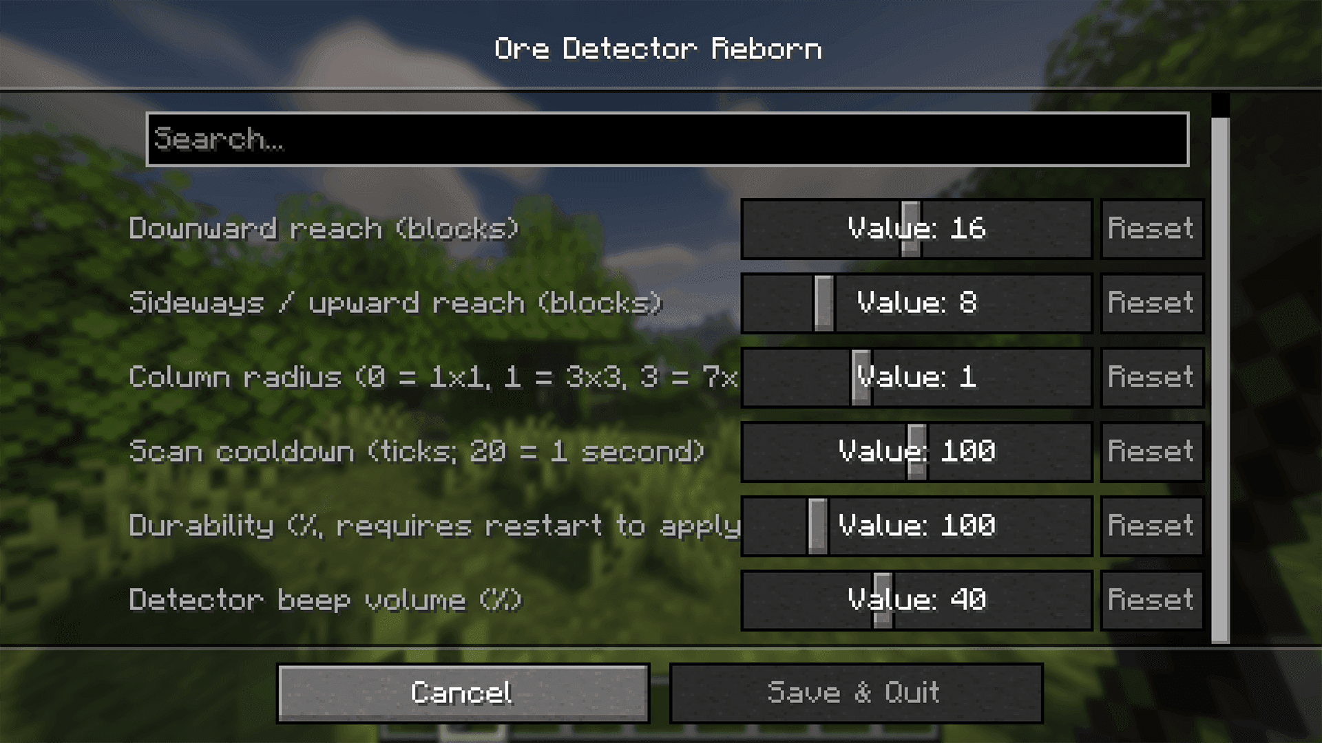 Ore Detector Legacy screenshot