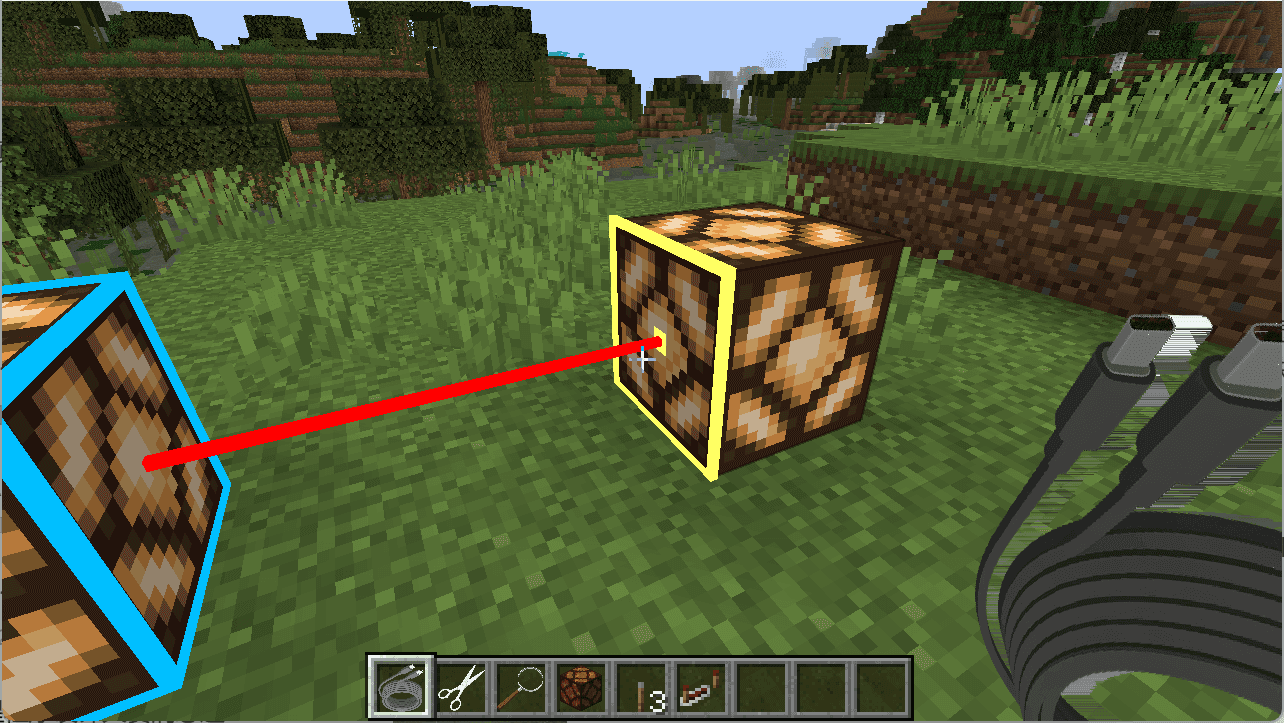 Virtual Redstone Wire (虚拟红石线缆) screenshot