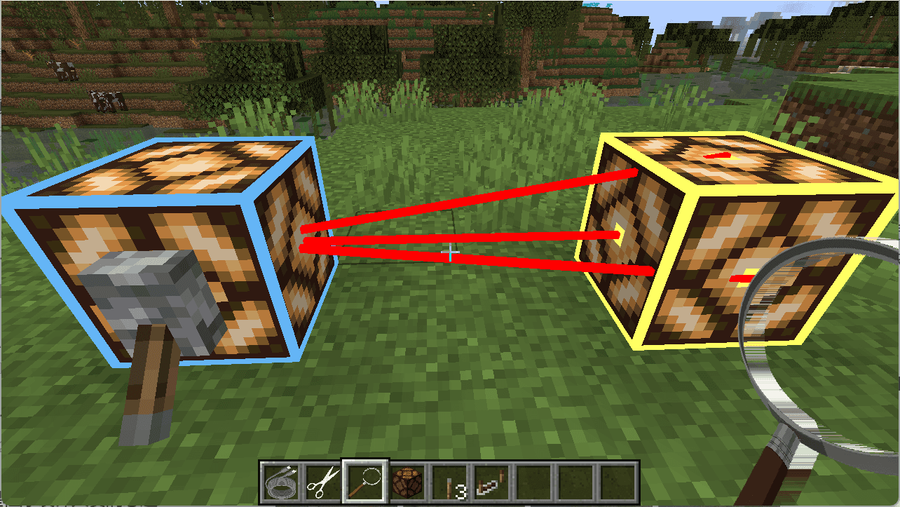 Virtual Redstone Wire (虚拟红石线缆) screenshot