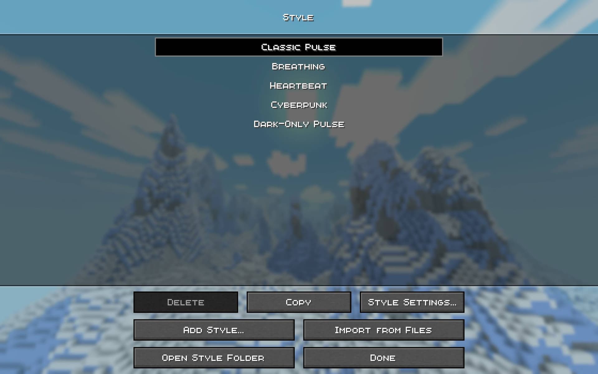 Pulse Trims screenshot