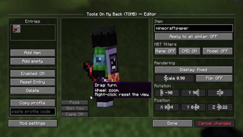Tools On My Back (TOMB) screenshot