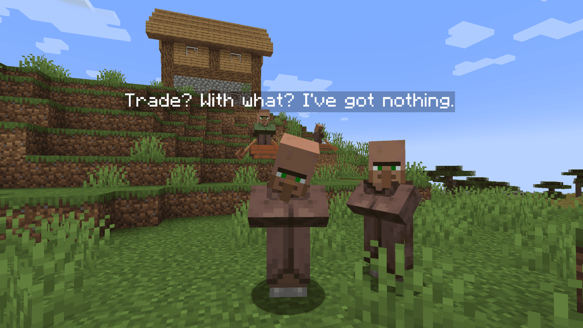 Chatting Villagers screenshot