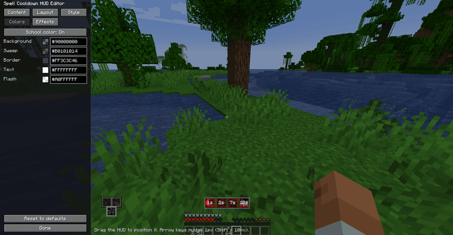 Spell Cooldown HUD screenshot