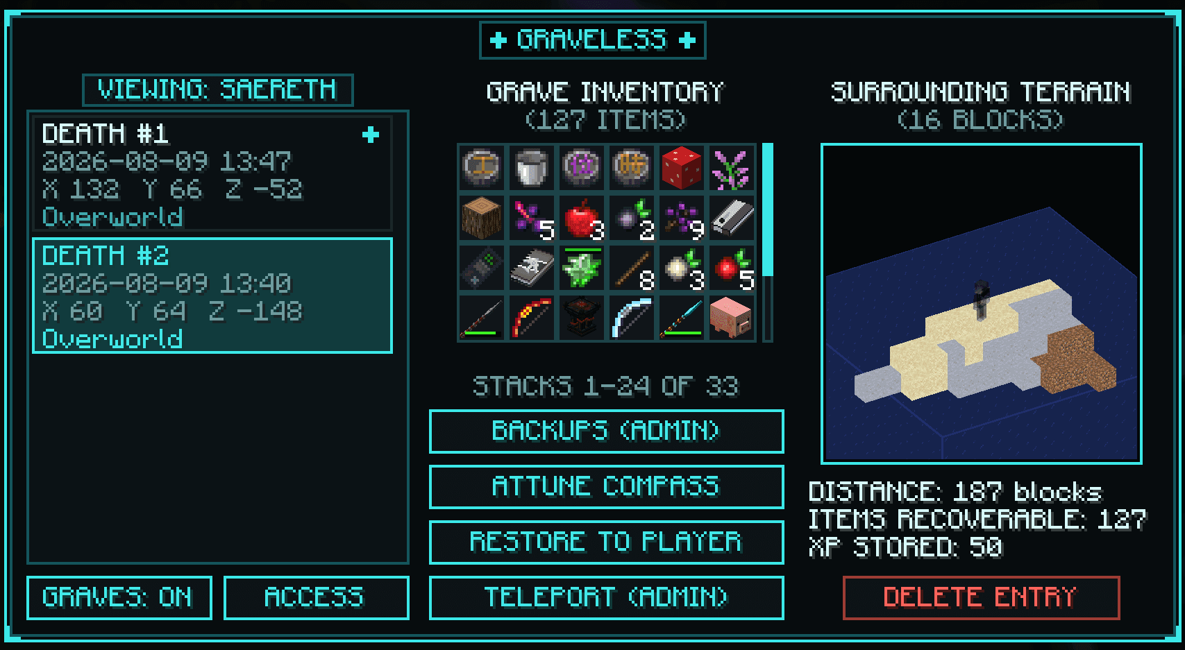 Graveless screenshot