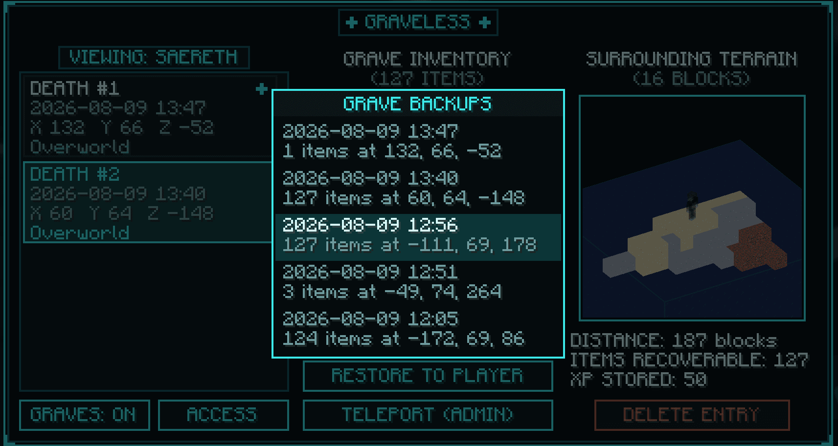 Graveless screenshot