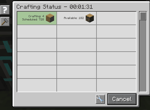 AE2 Crafting Priority screenshot