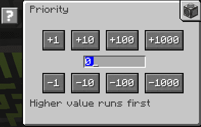 AE2 Crafting Priority screenshot