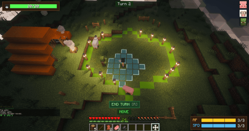Craftics - Grid Based Tactical RPG  screenshot