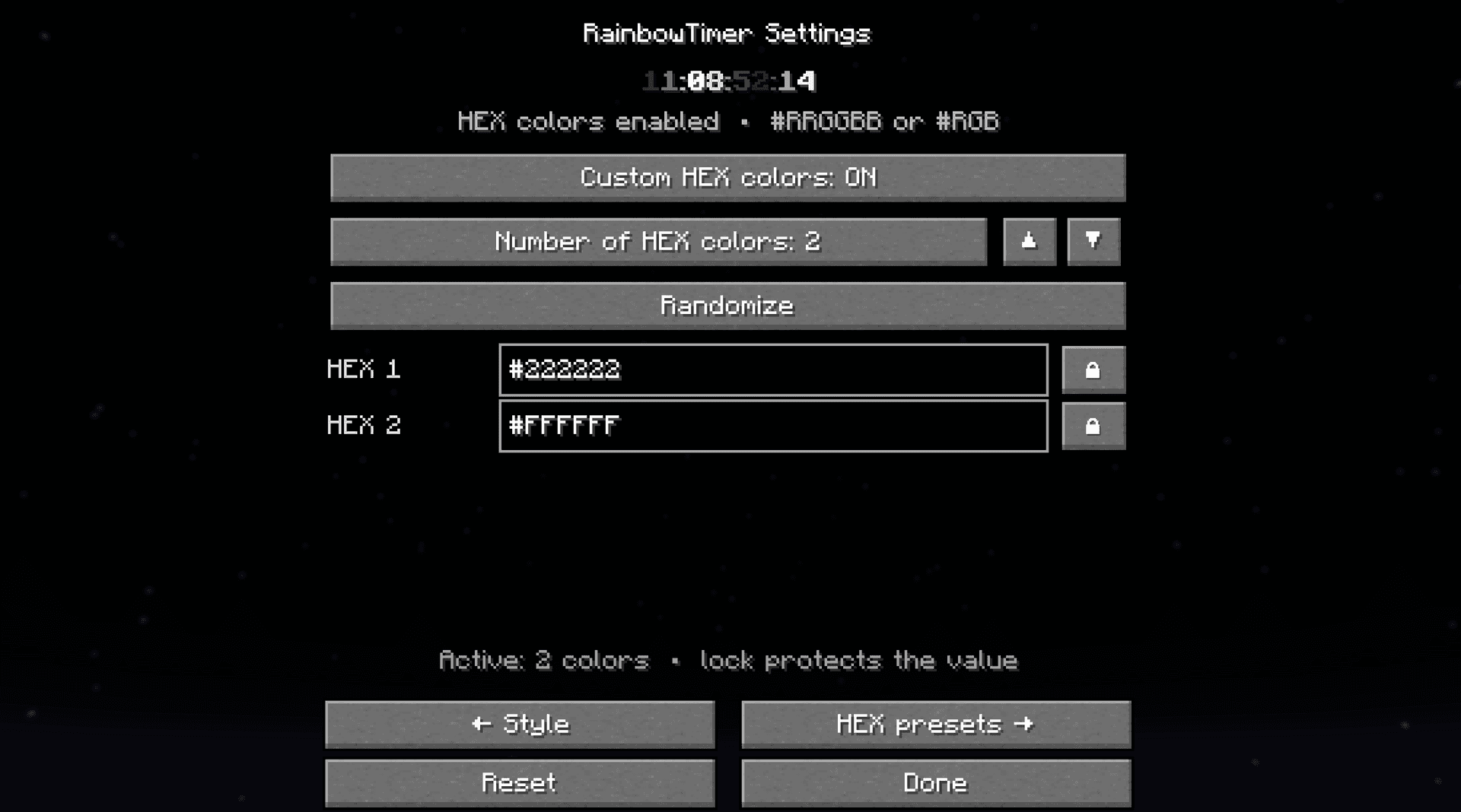 RGBTimer screenshot