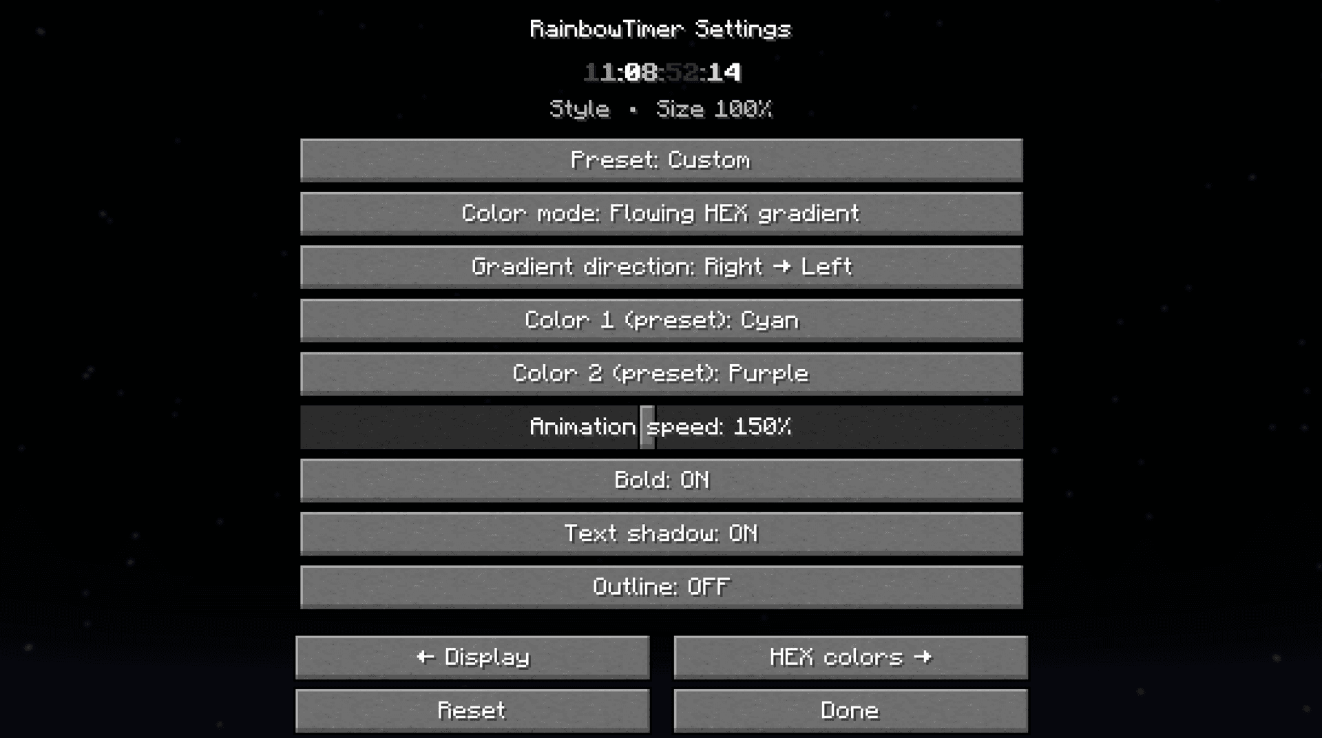 RGBTimer screenshot