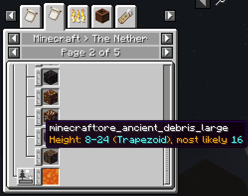 Advanced Worldgen Info (AWI) screenshot