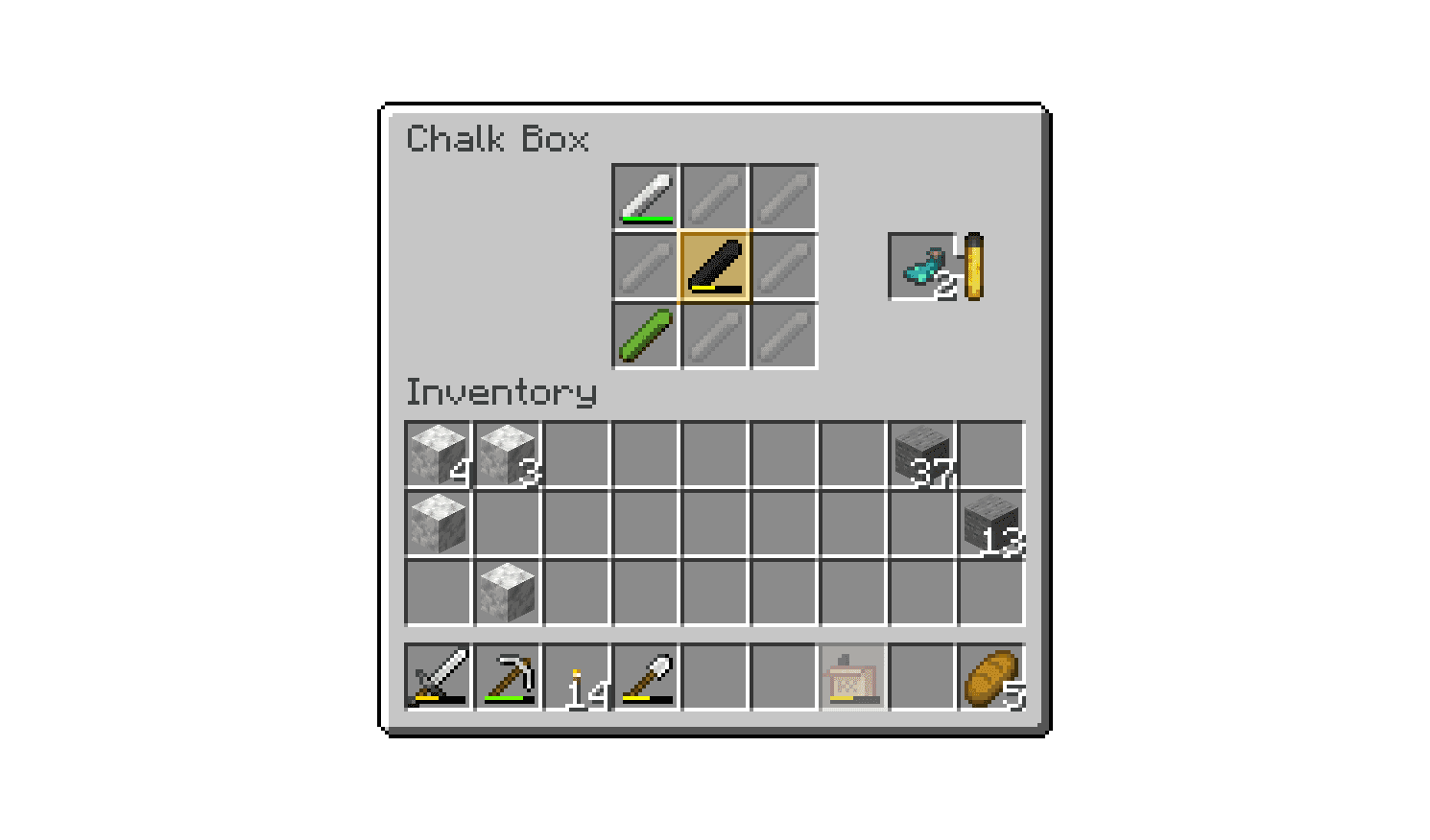 Chalk screenshot