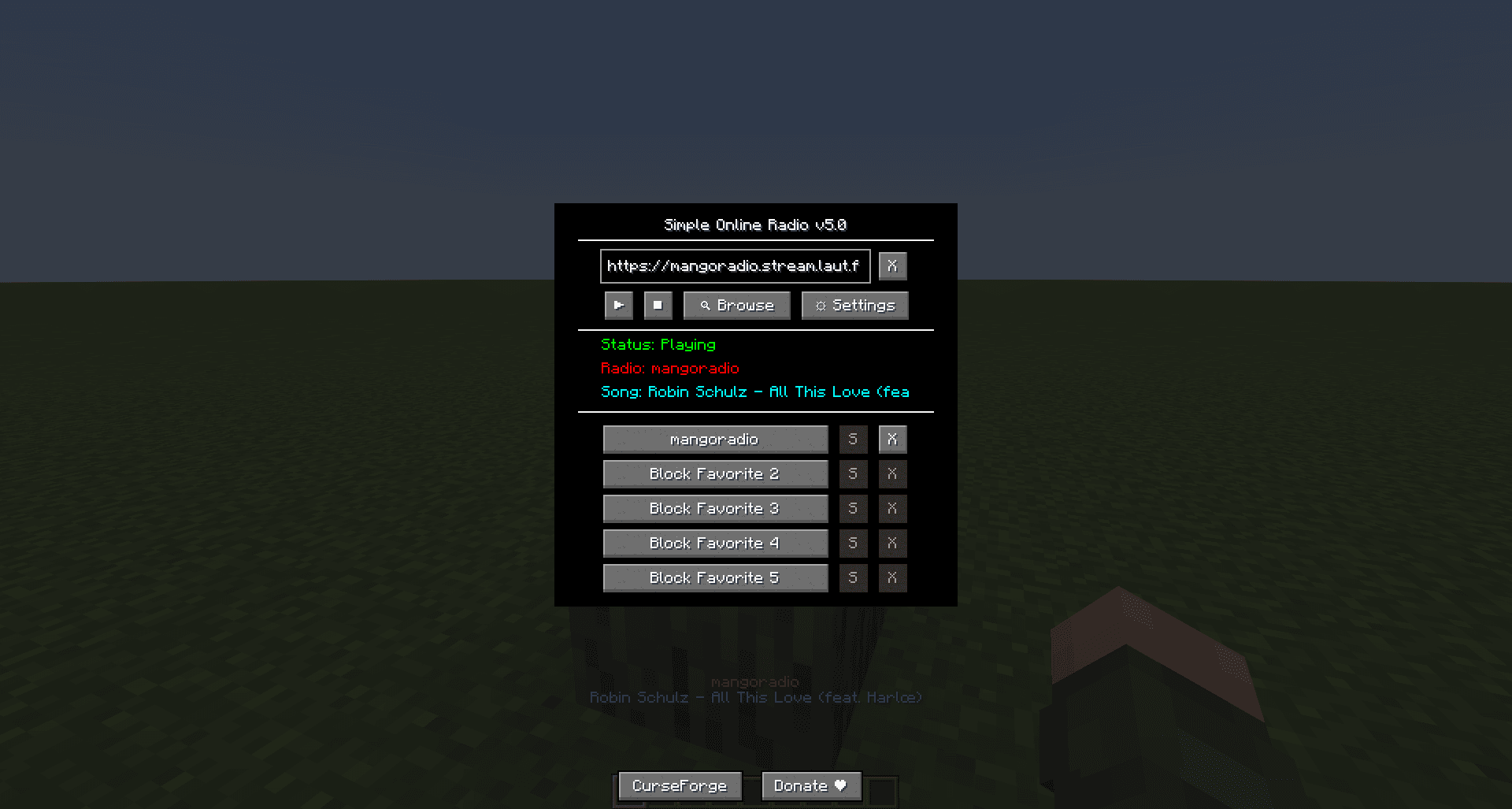 Simple Online Radio screenshot