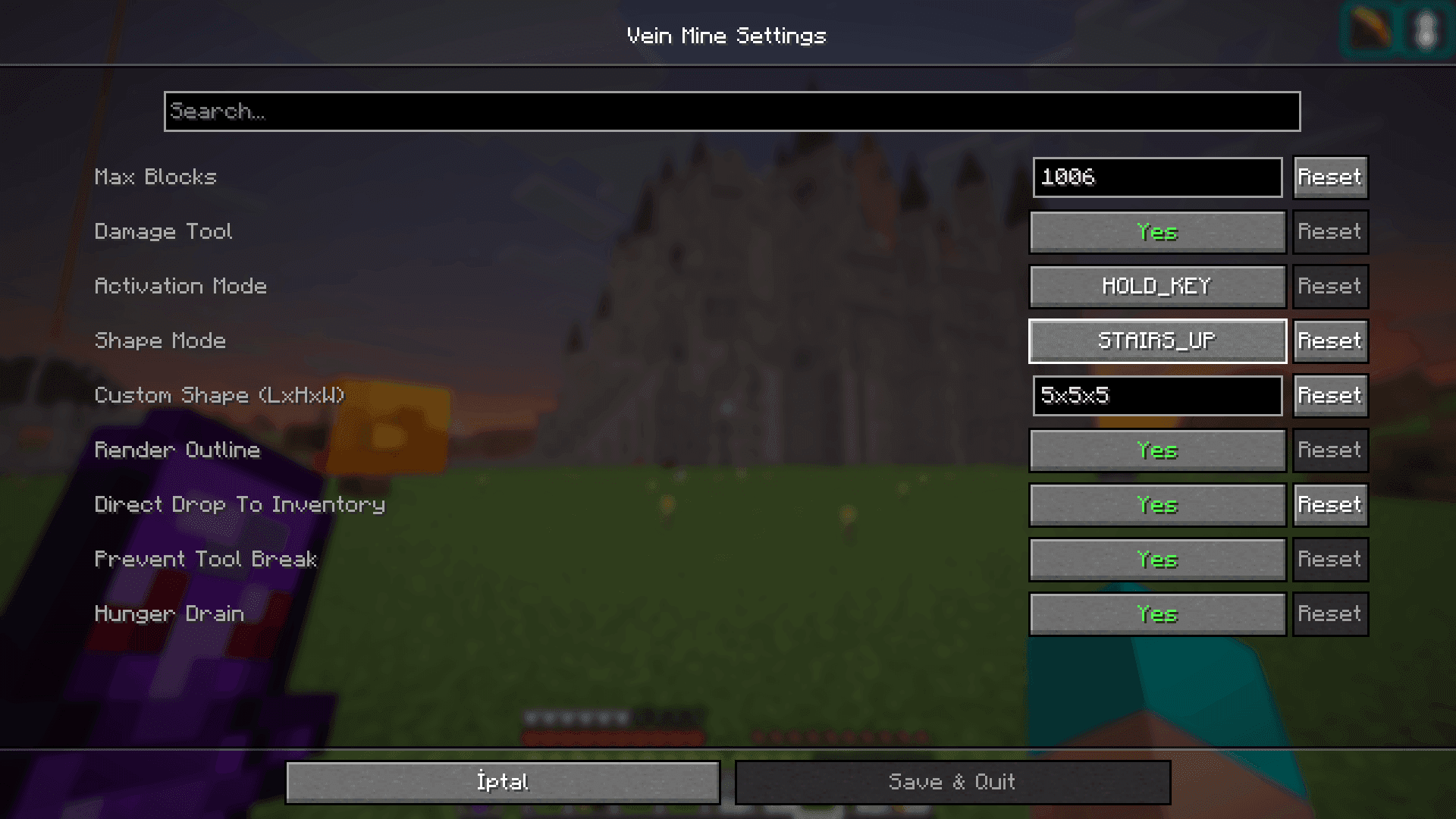 Ender's Vein Mine screenshot