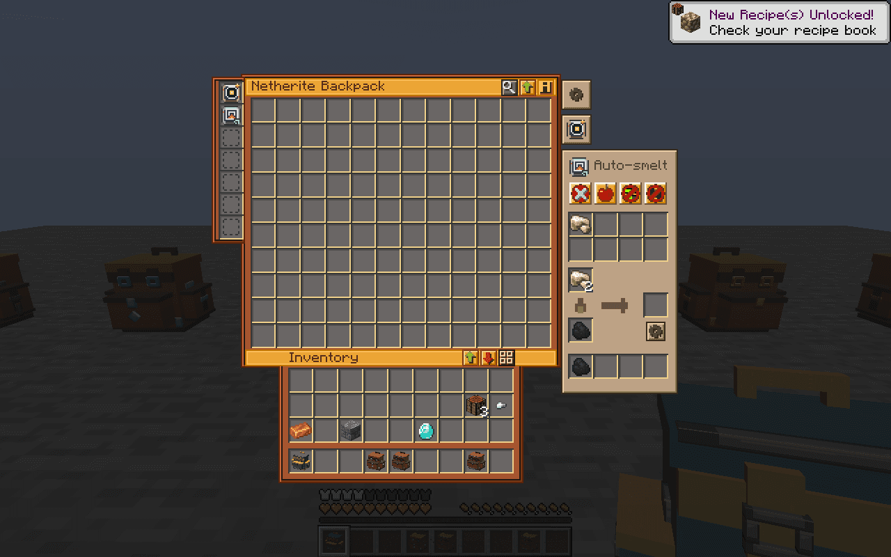 Fabricated Backpacks screenshot
