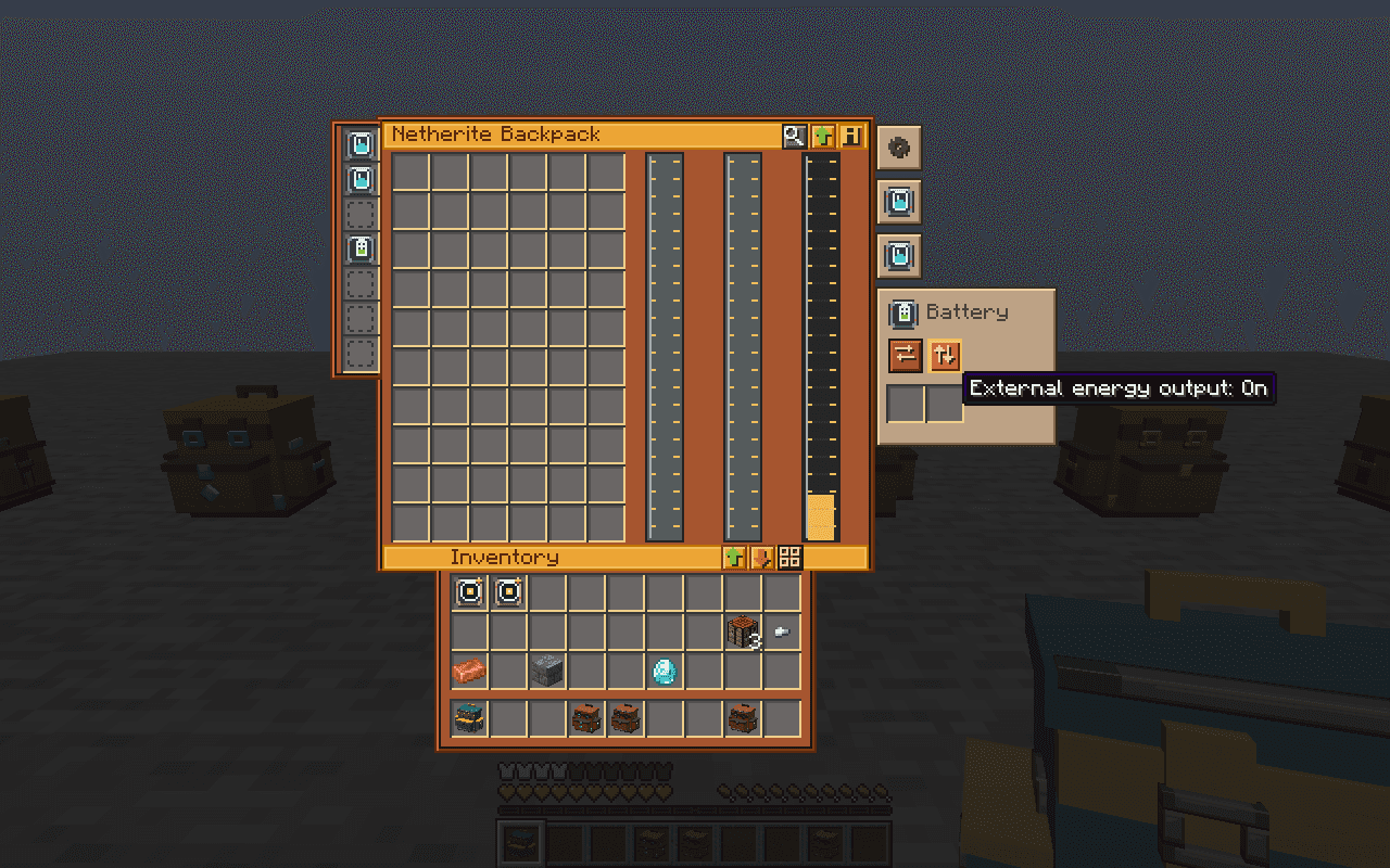 Fabricated Backpacks screenshot
