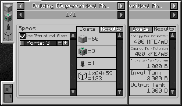 Just Enough Mekanism Multiblocks screenshot