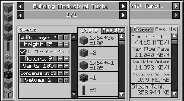 Just Enough Mekanism Multiblocks screenshot