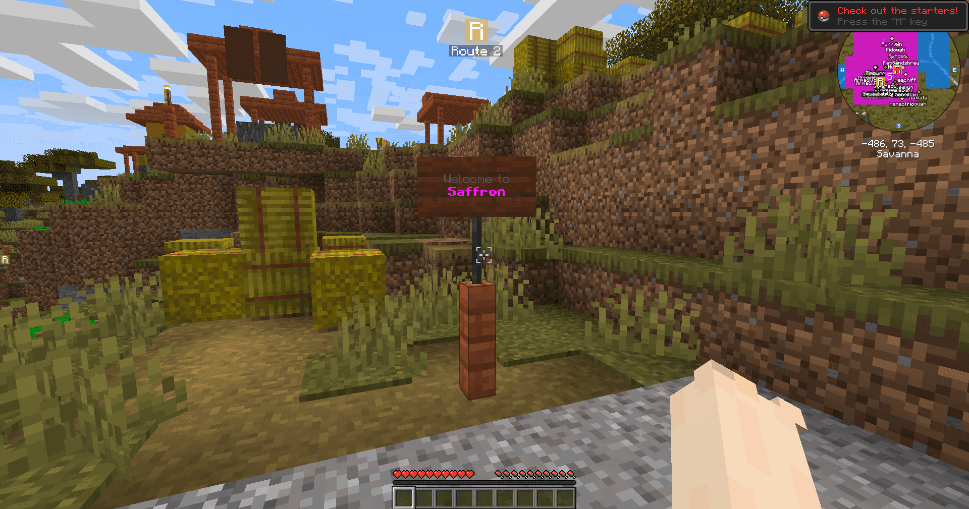 Routes screenshot
