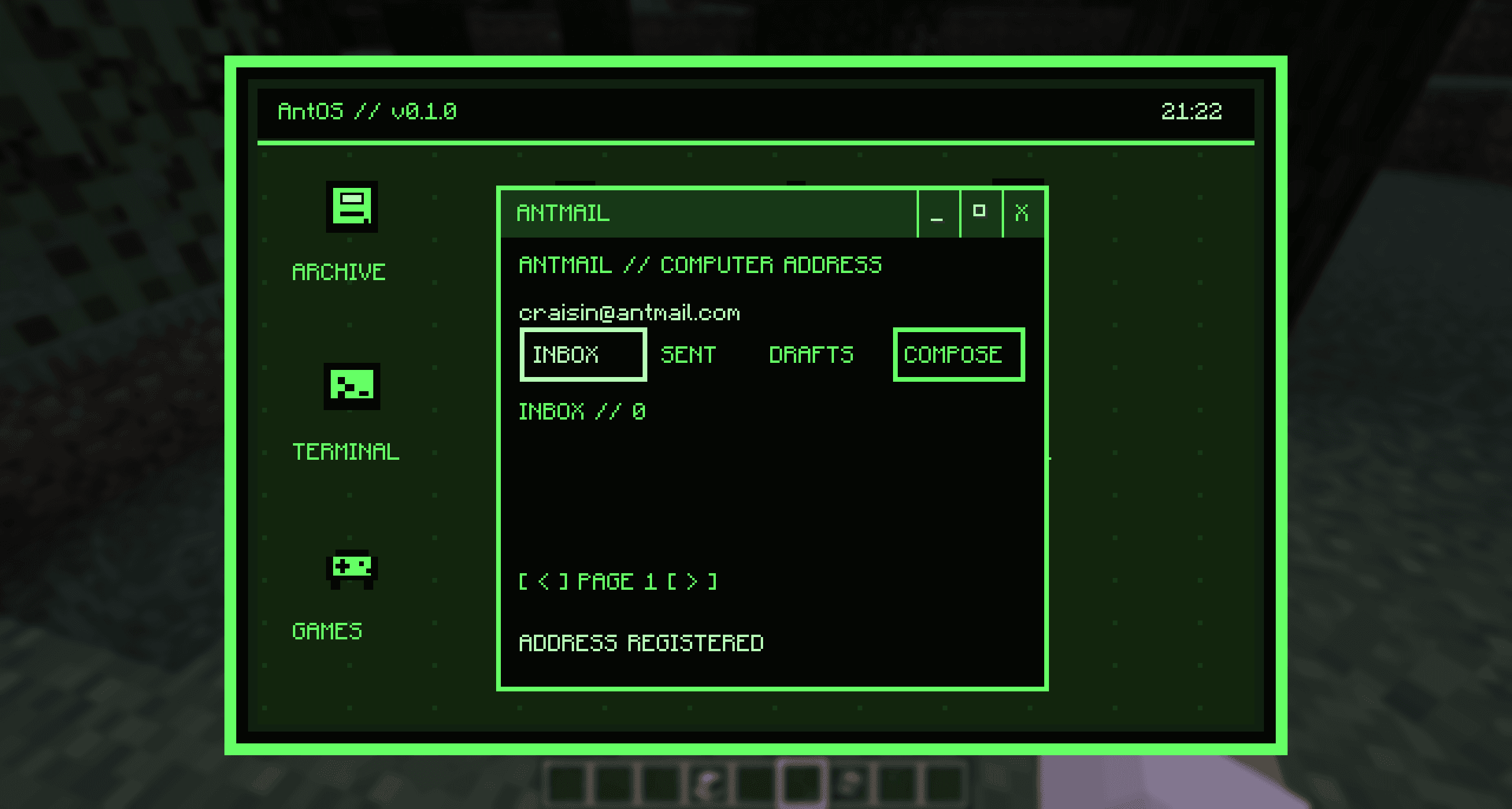 AntOS Computer | Quests + Guidebook screenshot