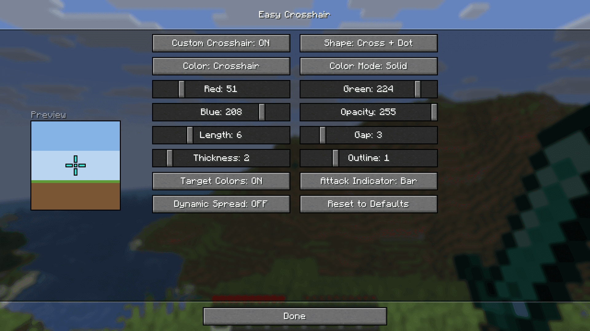 Easy Crosshair screenshot