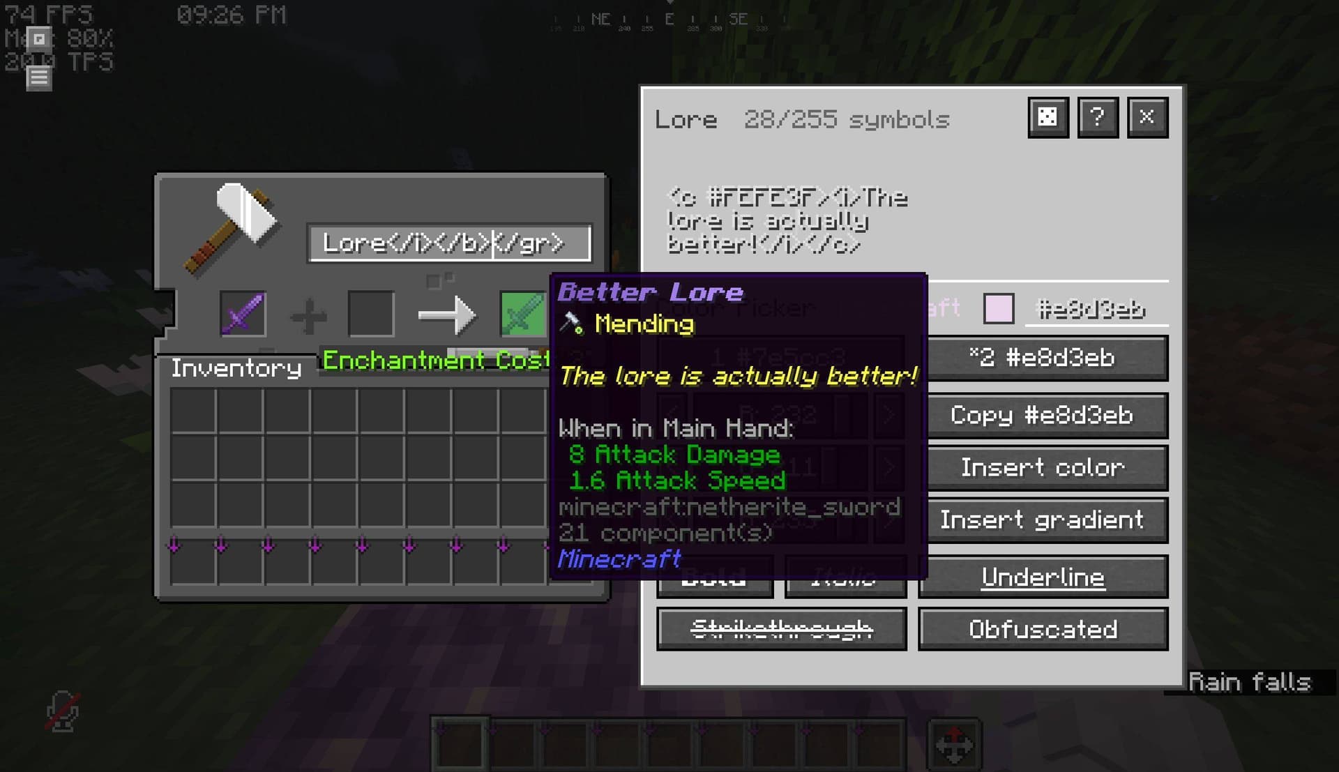 Better Lore screenshot