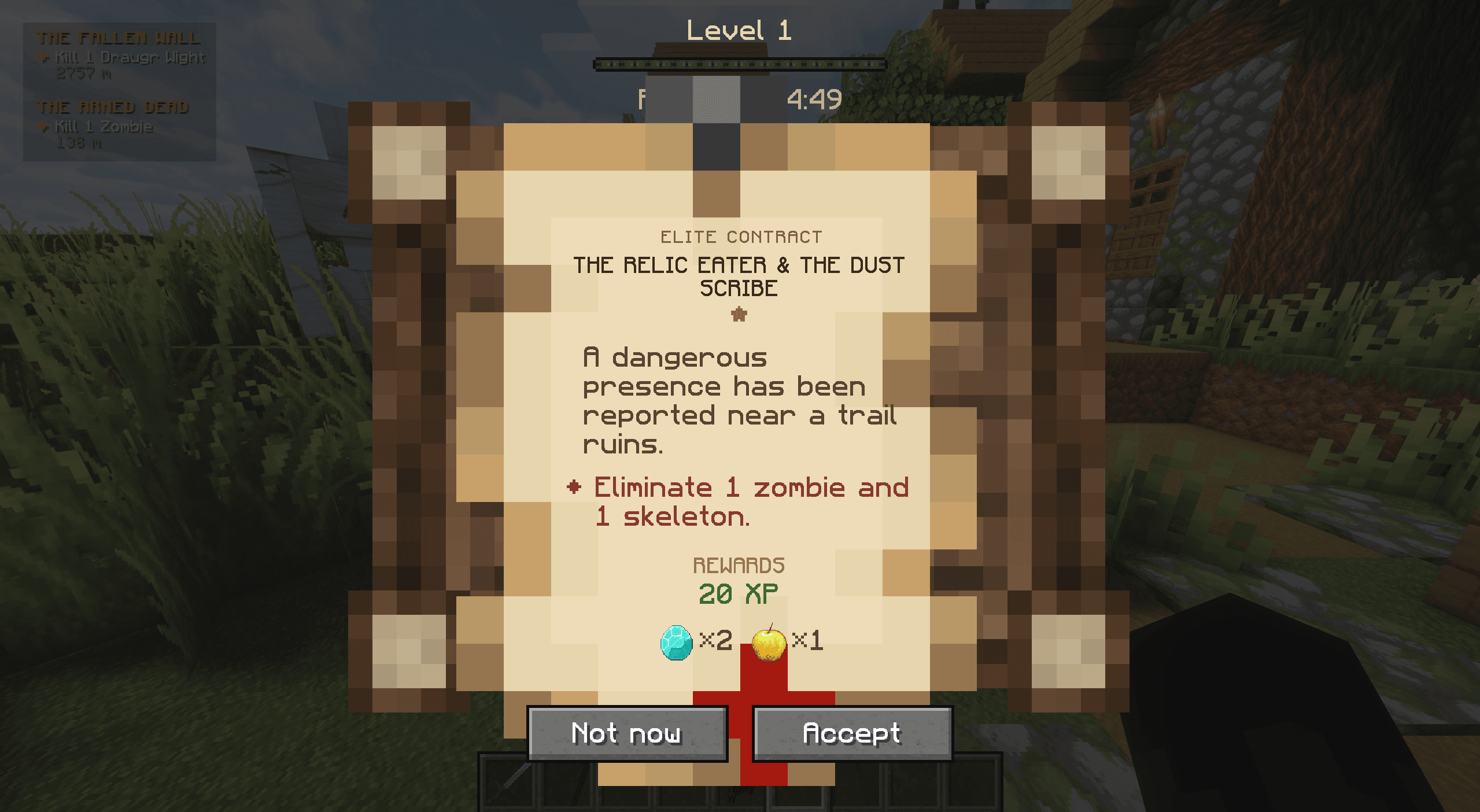 Mebahel's RPG - Villager Quests and Companions screenshot
