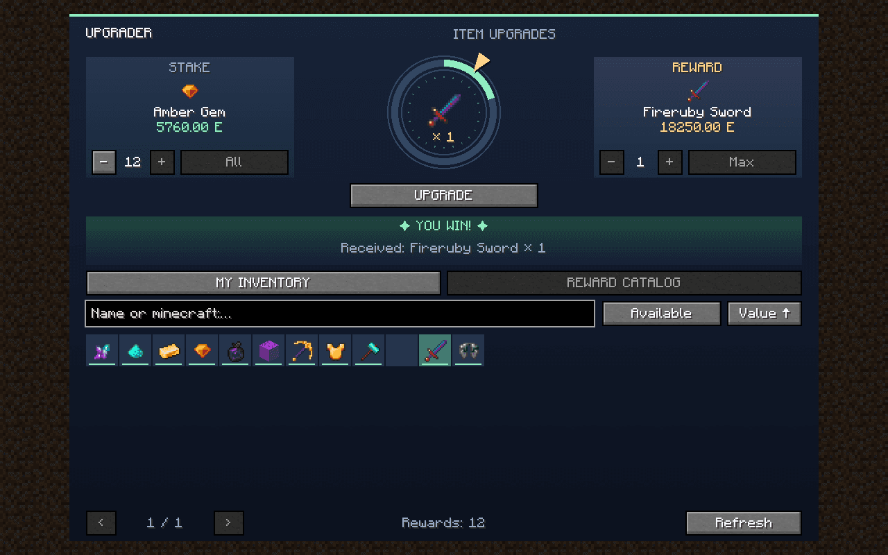 Modded Item Upgrader screenshot