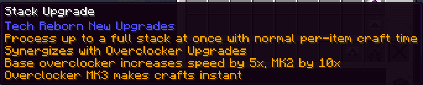 Tech Reborn New Upgrades screenshot