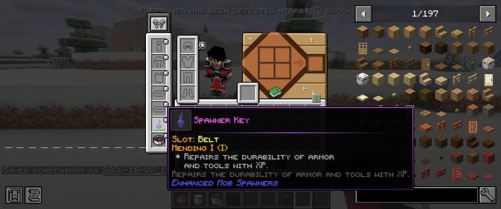 Enhanced Mob Spawners NeoForge screenshot