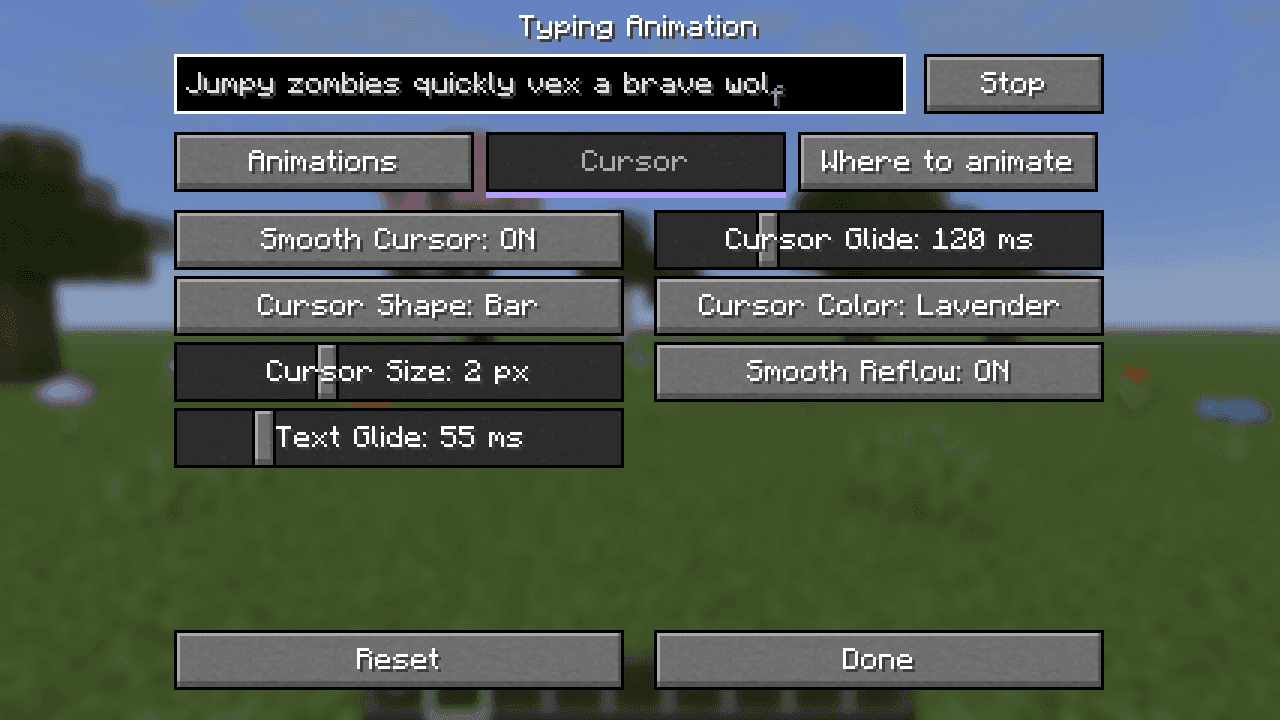 Typing Animation screenshot