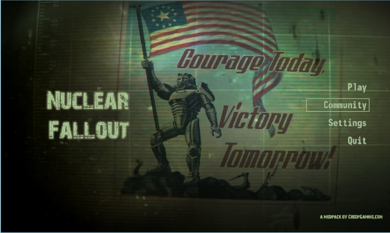 Custom Main Menu screenshot