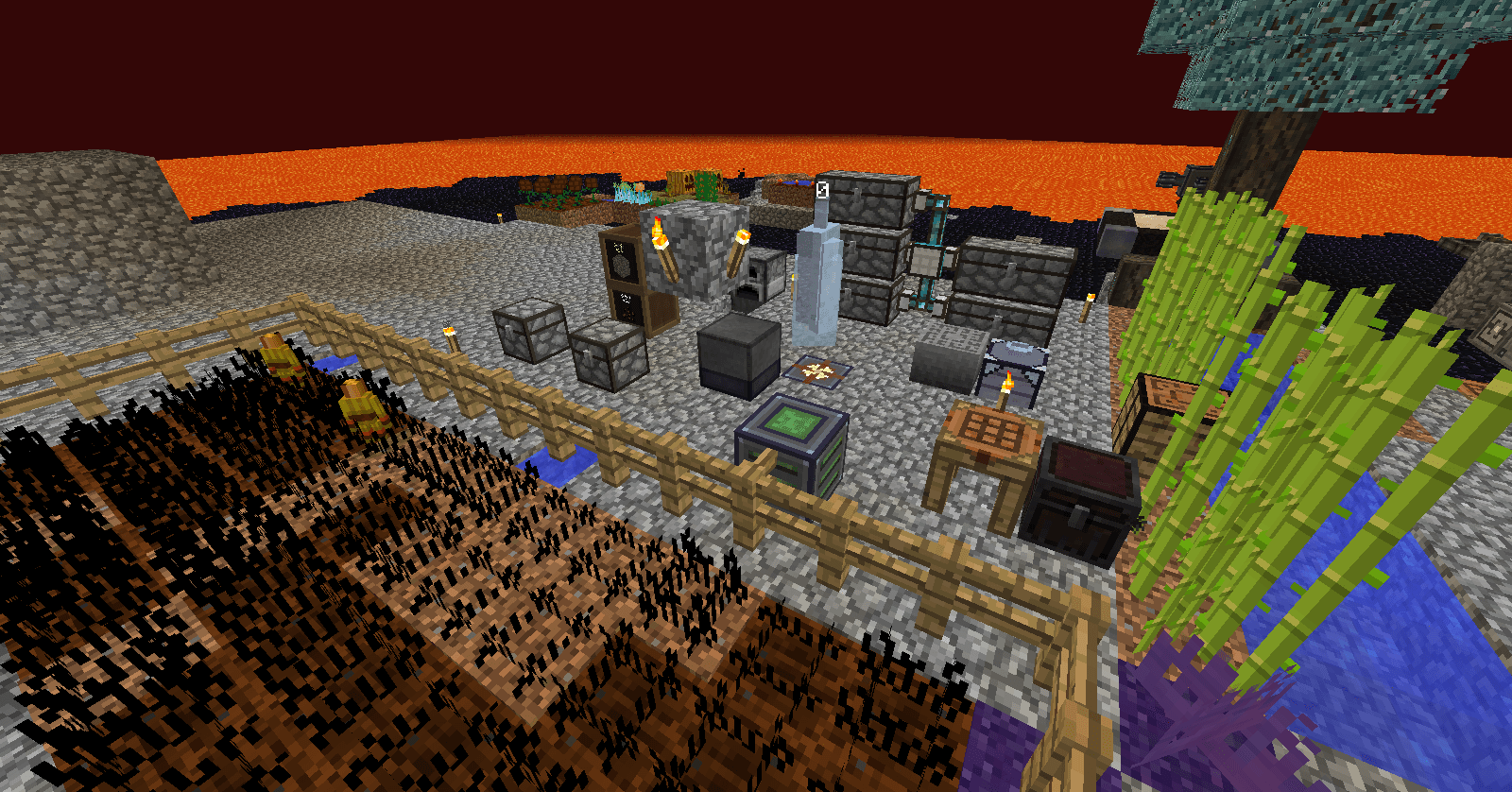 Volcano Block screenshot