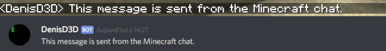 Mc2Discord screenshot